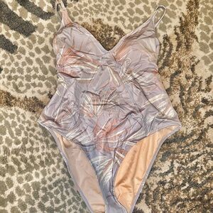 LA Hearts Shine Tropical One Piece Swimsuit